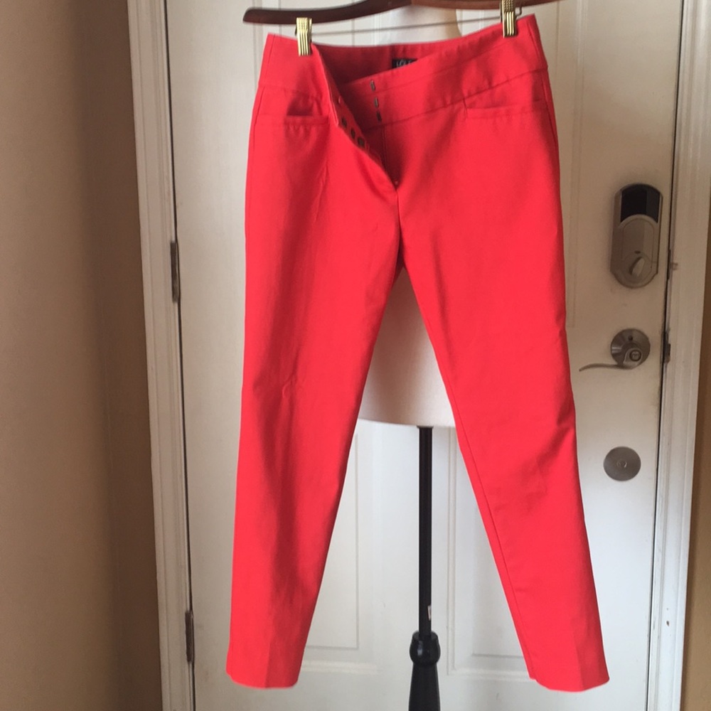 LOFT red skinny pants size 10
